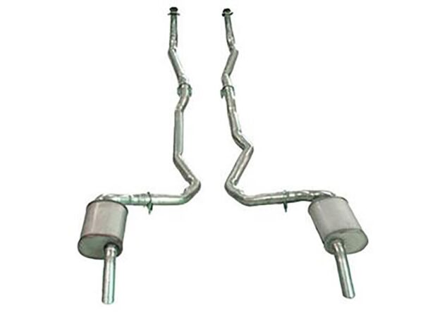 1974-1979 Corvette Hideaway Exhaust Kit - 2 inch