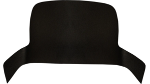 1963-1964 Corvette Hardtop Headliner (Black) with Plastic Back