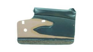 1960-1960 Corvette Door Panel - Pair without Metal Upper Support (Turquoise)