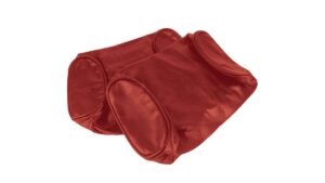 1967-1967 Corvette Leather Headrest Covers - Pair (Red)