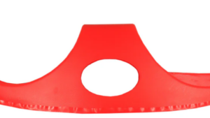 1958-1958 Corvette Dash Pad (Red)