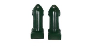 1965-1966 Corvette Seat Belt Retractor Covers - Pair (Green)
