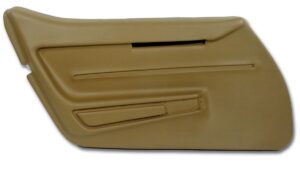 1968-1968 Corvette LH Door Panel without Trim (Saddle)