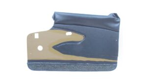 1960-1960 Corvette Door Panel - Pair without Metal Upper Support (Frost Blue)