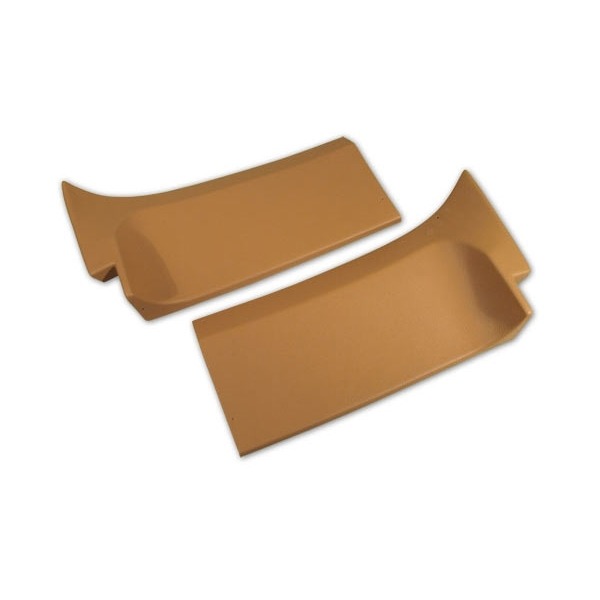 1973-1975 Corvette Rear Roof Trim Panel - Pair (Saddle)