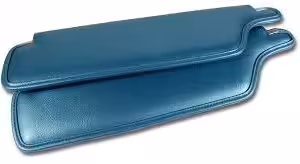 1965-1966 Corvette Coupe Sunvisor - Pair without Hardware (Medium Blue)