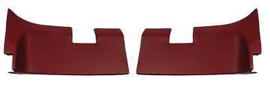 1968-1968 Corvette Rear Roof Panel Trim - Pair (Blue) Orange 2nd design