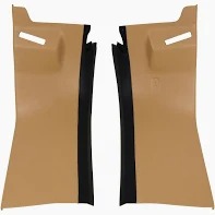 1981-1982 Corvette Rear Roof Panel Trim - Pair (Tan)