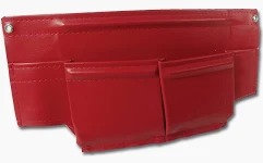 1977-1977 Corvette Map Pocket (Red)