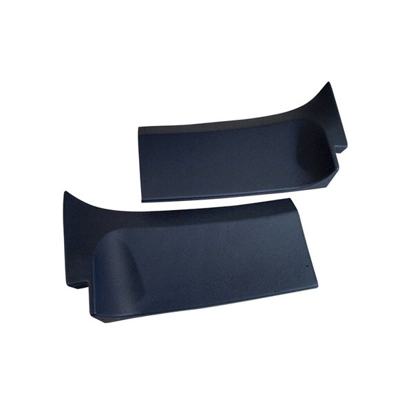 1973-1975 Corvette Rear Roof Trim Panel - Pair (Dark Blue)