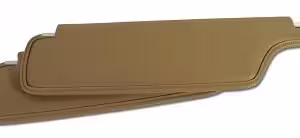 1965-1966 Corvette Coupe Sunvisor - Pair without Hardware (Tan)