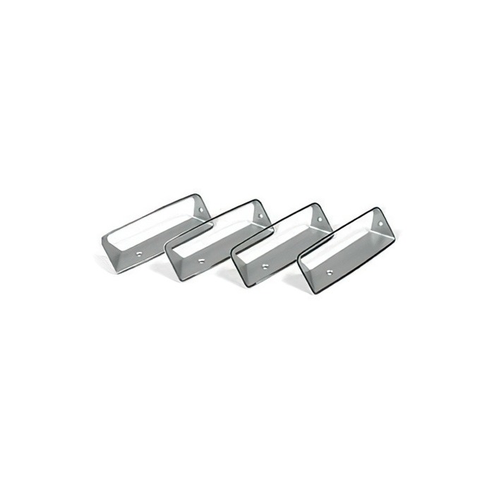 1968-1969 Corvette RH Chrome Side Vent Louver