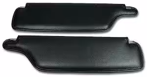 1965-1966 Corvette Coupe Sunvisor - Pair without Hardware (Green)