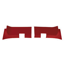 1968-1968 Corvette Rear Roof Panel Trim - Pair (Red) 2nd design
