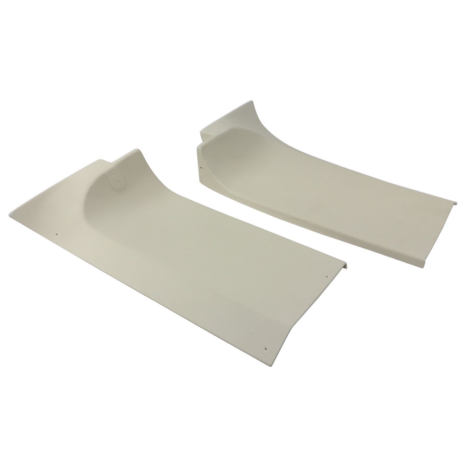 1976-1976 Corvette Rear Roof Trim Panel - Pair (White) (1st design)