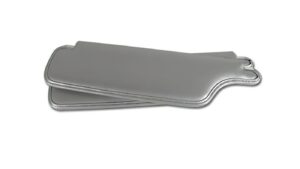 1964-1964 Corvette Coupe Sunvisor - Pair without Hardware (Silver)