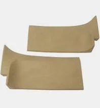 1974-1975 Corvette Rear Roof Trim Panel - Pair (Neutral)
