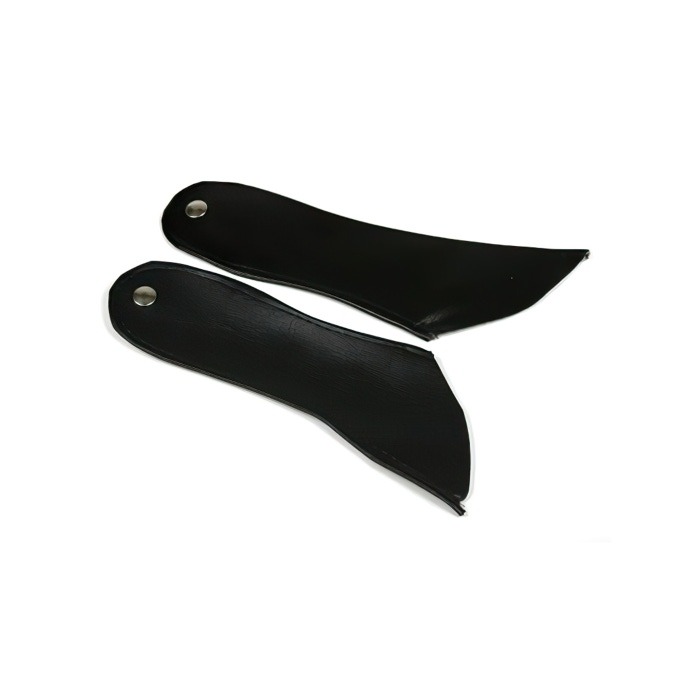 1959-1962 Corvette Convertible Top Lid Tabs (Black)