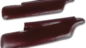 1965-1965 Corvette Convertible Sunvisor - Pair without Hardware (Maroon)