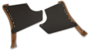 1967-1967 Corvette Kick Panel - Pair Dark Saddle