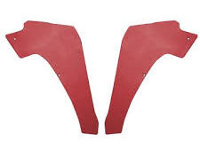 1963-1963 Corvette Coupe Quarter Panel - Pair (Red)