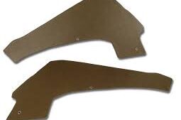 1967-1967 Corvette Coupe Quarter Panel - Pair Dark Saddle