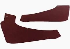 1965-1965 Corvette Coupe Quarter Panel - Pair (Maroon)