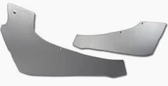 1966-1966 Corvette Coupe Quarter Panel - Pair (Silver)