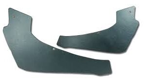 1967-1967 Corvette Coupe Quarter Panel - Pair (Teal)