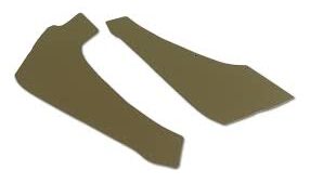 1965-1965 Corvette Coupe Quarter Panel - Pair Saddle