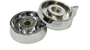 1966-1967 Corvette Tone Knob and Spacer - Pair