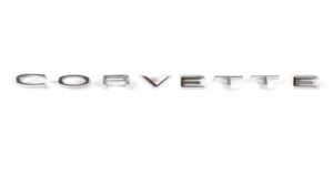 1968-1973 Corvette Rear Letter Set